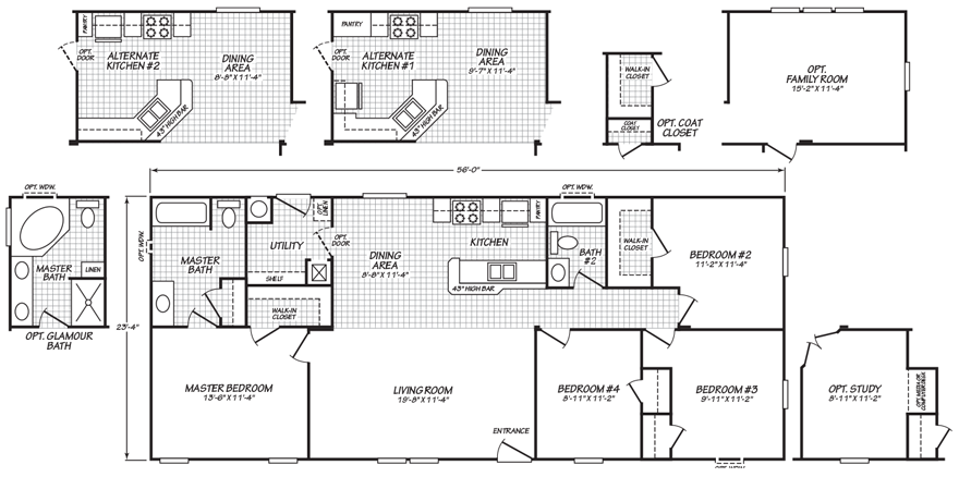 1999 Fleetwood Mobile Home Floor Plan Viewfloor co