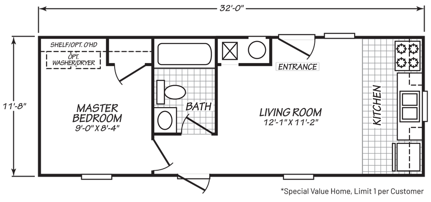 Floor Plan For 1976 14X70 2 Bedroom Mobile Home - Should I Buy A Single